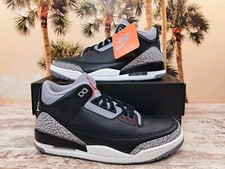 Air Jordan 3 Retro OG Black Cement 2024 Sneakers DN3707-010 Men s Size 8 NEW