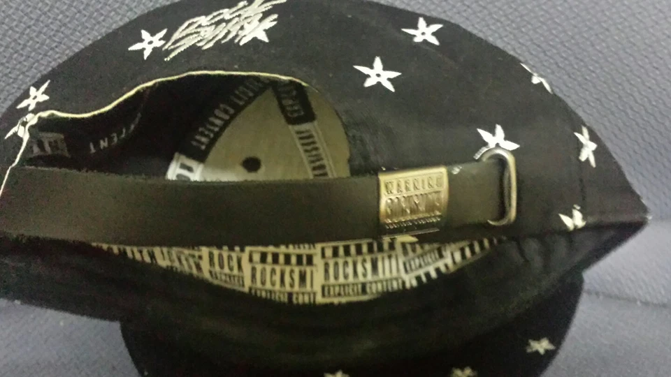 SOMBRERO HOMBRE ROCKSMITH NEGRO AJUSTABLE CON CORREA TALLA ÚNICA Foto 3 de 4