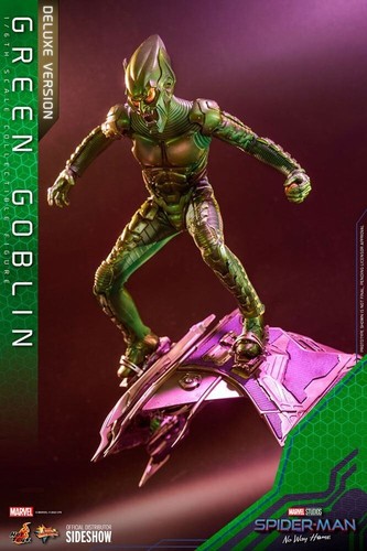 MMS631 Green Goblin Deluxe Spider-Man: No Way Home 1/6 30 cm Hot Toys - Foto 8 di 10