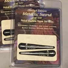 Swords Pinball Flipper Bat MOD for GoT, LOTR, MM, MMr (Limited to only 500 sets)