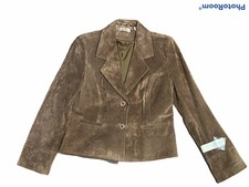 Nwt I.e. Elements 100% Brown Genuine Leather Jacket Size L Style #80563