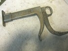 Vintage Coulter junior cast iron shoe holder stretcher cobler tool — photo 1