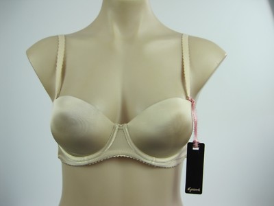 Gossard Ladies Strapless Underwire Bra size 30D Colour Nude