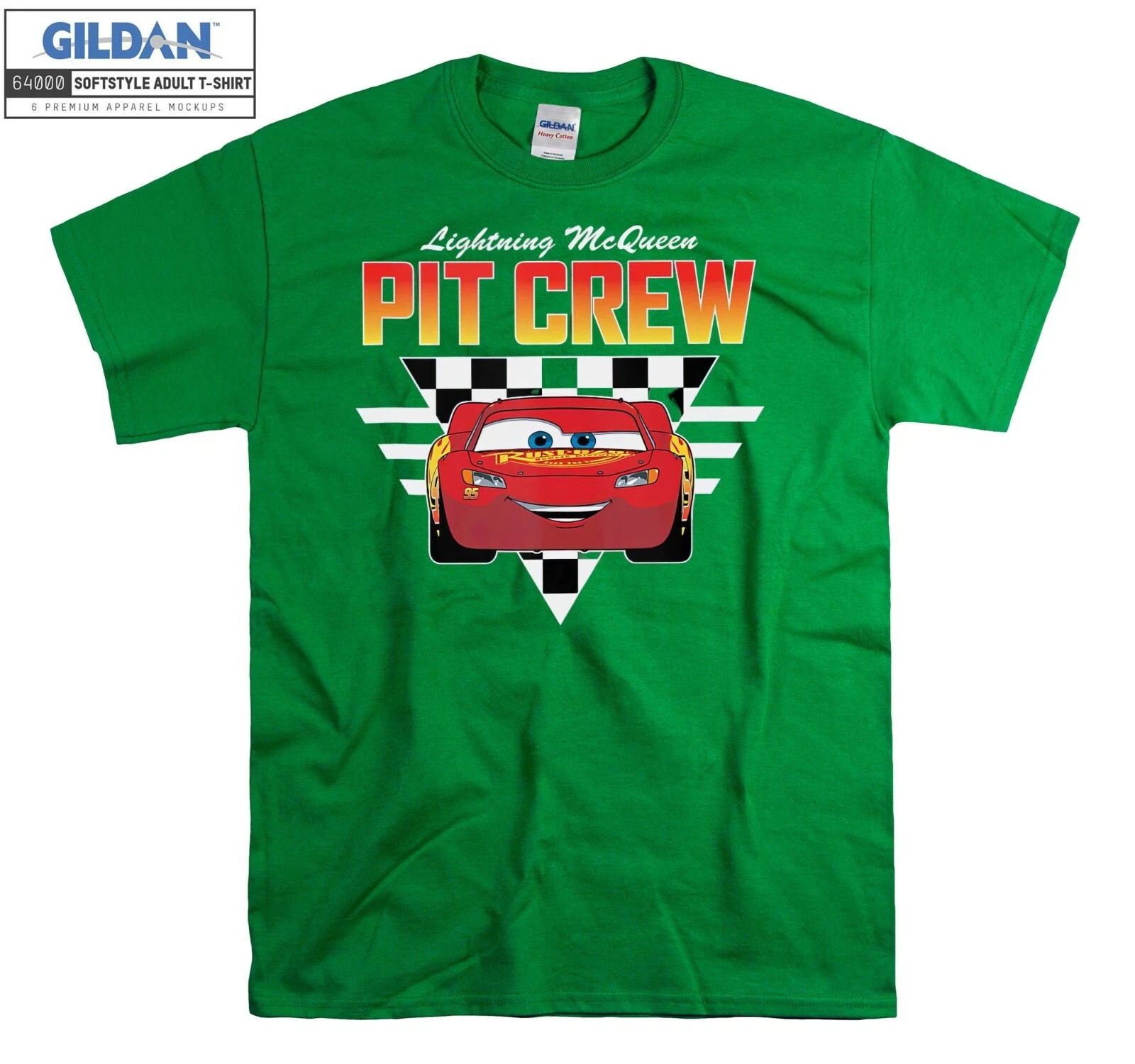 ALEXANDER MCQUEEN Felpa con cappuccio Disney Pixar Cars Saetta Mcqueen Pit Cre maglietta uomo donna unisex AC117