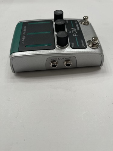 Aalberg Audio ROM RO-1 Stereo Digital Reverb Guitar Effect Pedal + Original Box - Imagen 4 de 7