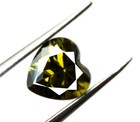 Tourmaline verte naturelle de 2,20 ct 7 x 6 mm pierre précieuse certifiée en ...