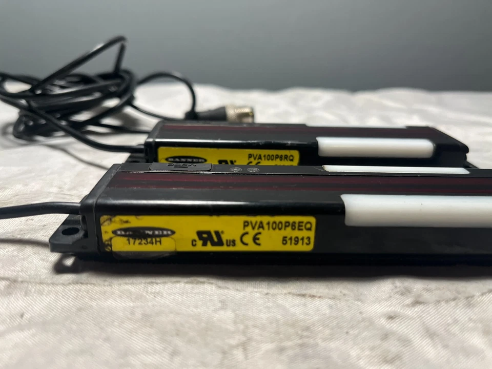 BANNER ENGINEERING PVA100P6EQ / PVA100P6EQ EMMITTER & RECEIVER SET - Image 4 of 4