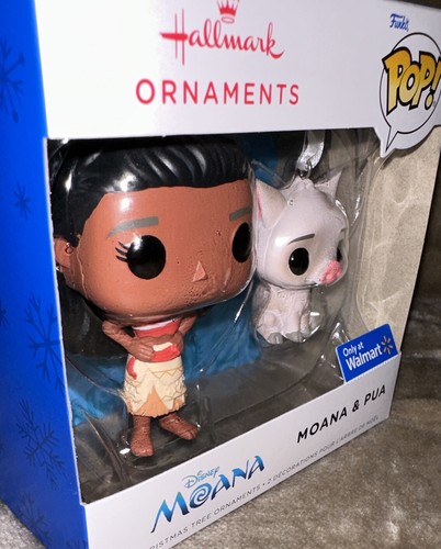 Ornamento Funko Pop Hallmark - Esclusivo Moana & Pua Disney's Moana Walmart nuovo con scatola - Foto 9 di 15