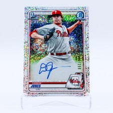 2020 1st Bowman Chrome Damon Jones Auto Speckle Refractor /299 #CPA-DJ