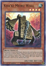 Yu-Gi-Oh  Koa'ki Meiru Wall - SESL-EN050 - Super Rare - 1st Ed- NEW