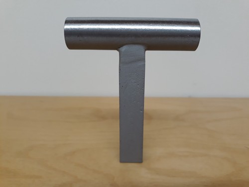 5/8 Zoll winterharter Schaft 3/4 Zoll Durchmesser Boden voller Schmied Amboss sandgestrahlt - Bild 5 von 6