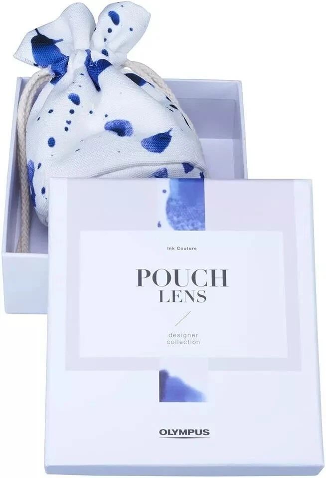 Bolsas de lente y cámara de alta costura de tinta y correa para el hombro para Olympus PEN Kit Foto 3 de 4