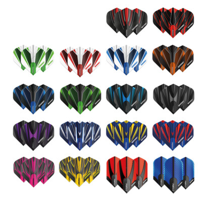 Winmau Prism ALPHA Dart Flight Generation 3 Dartflights Zubehör Steel und Soft