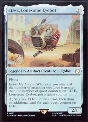 ED-E, Lonesome Eyebot - 131 Foil MTG Fallout