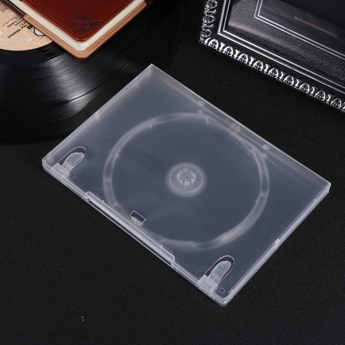 6PCS CD Storage Box Transparent DVD Case CD Package Portable for Home Cinema - - Photo 5/12