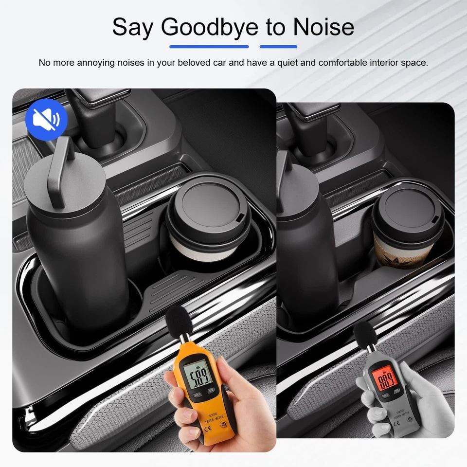 Cup Holder Center Console Organizer For 2022-2025 Chevy Silverado GMC Sierra - Image 3 of 4