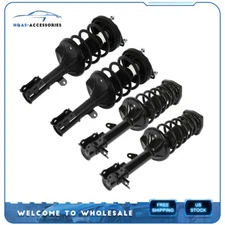 Front Rear Pair Complete Struts Shocks Spring Set of 4 For 03-08 Hyundai Tiburon