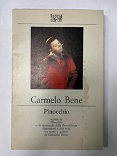 Carmelo Bene - Pinocchio -Ed La casa Usher 1981
