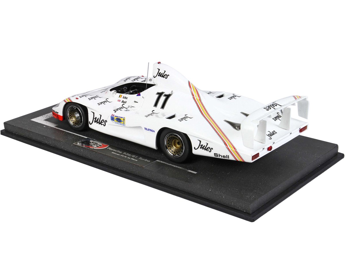 PORSCHE 936/81 TURBO #11 WINNER 24H LE MANS 1981 & DISPLAY CASE 1