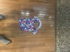 Girls Lands End one shoulder ruffle tankini size slim 10 brand new — photo 2