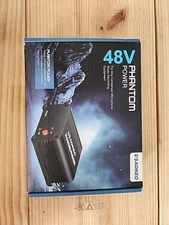 Aokeo 1-Channel 48V Phantom Power Supply with Adapter