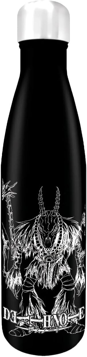 Death Note Water Bottle - Shinigami Stainless Steel Drinks Bottle