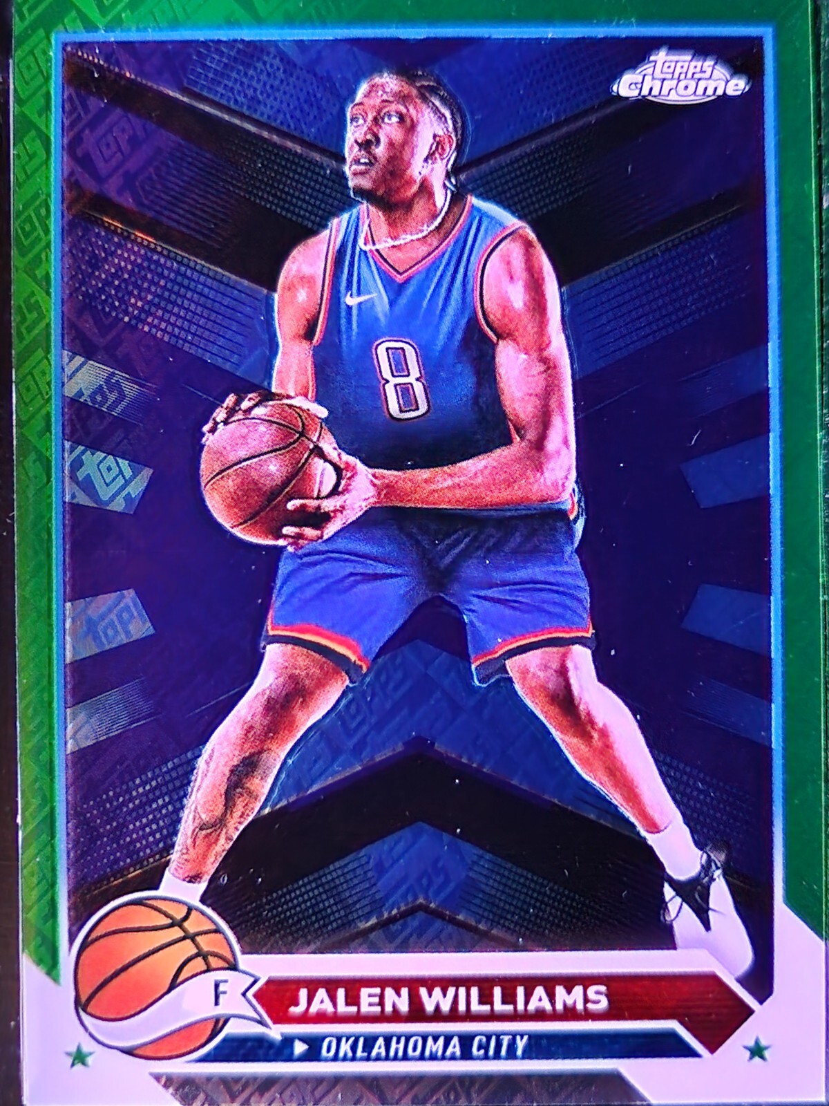 2023-24 Topps Chrome Basketball Green Logo Parallel Pick your Player
