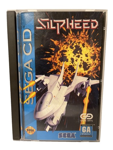 Silpheed (Mega-CD, NTSC-J) Complet – Fiche De Registre Incluse – Boîtier Abîmé