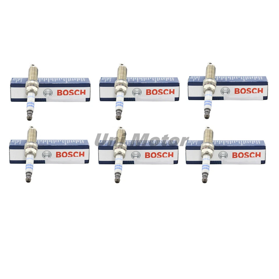 6 bujías de iridio Bosch 22401-EW61C fabricante de equipos originales para Nissan Altima Infiniti EX35 Foto 3 de 4