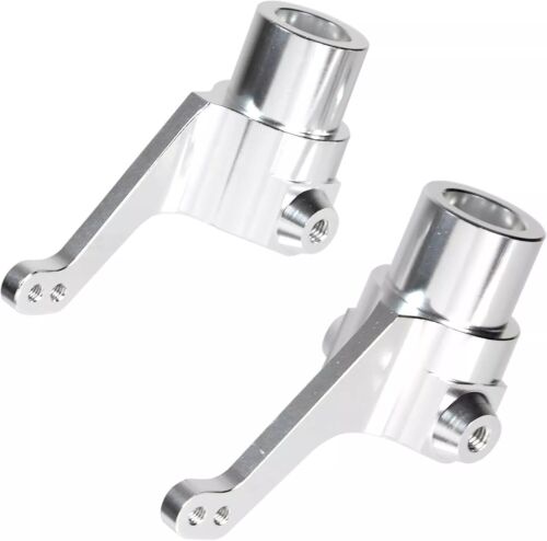 Aluminum Front Caster Blocks C-Hubs Kit for Tamiya ClodBuster Bullhead Upgrades - Picture 2 of 5