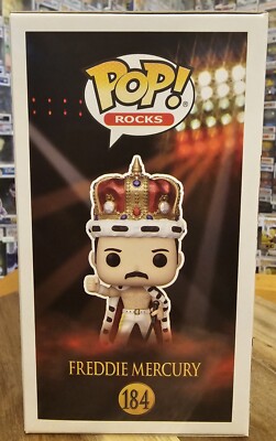 Funko Pop Queen Freddie Mercury #184 Big Apple Exclusive Diamond