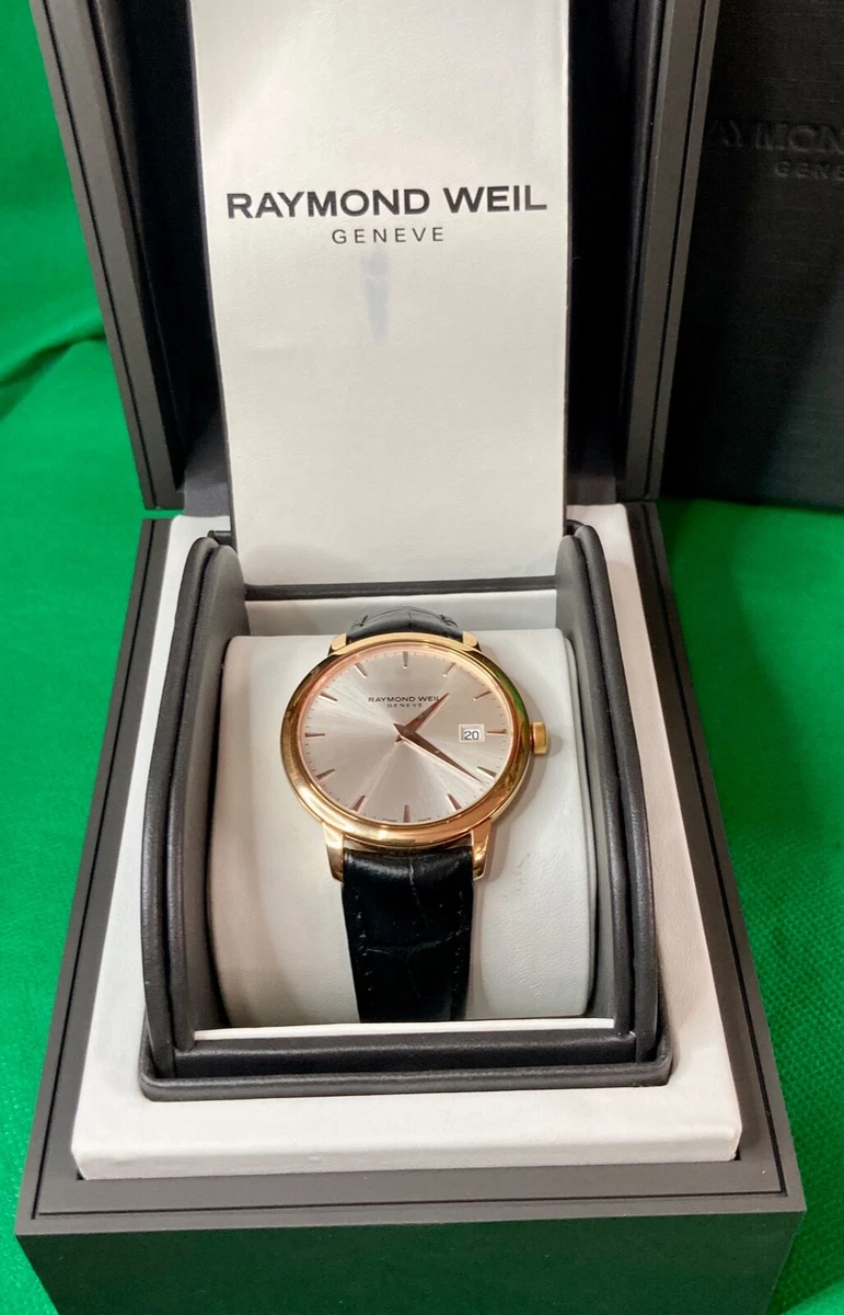 Raymond weil toccata store rose gold
