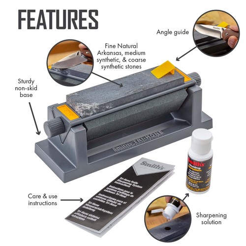 Smith’s TRI6 Tri-Hone Stone Sharpening System - Picture 3 of 8
