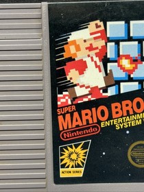 Super Mario Bros Nintendo NES 1985 Rare 5-Screw Authentic Cartridge