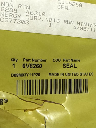 OEM Cat 6V-8260 Dichtungs-O-Ring 6V8260 - Bild 2 von 3