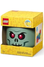 LEGO SKELETON ZOMBIE  MINI STORAGE HEAD - New