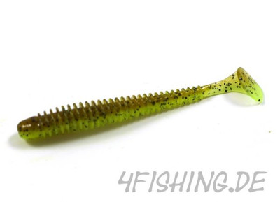 KEITECH Swing Impact in 3 Inch GREEN PUMPKIN / CHARTREUSE