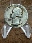 1941-S Washington Quarter Circulated Condition 90% Silver  [ACTUAL COIN] # WX51