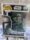 SIGNED PEDRO PASCAL Funko Pop! Vinyl: Star Wars - The Mandalorian #818 With COA