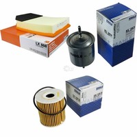 Mahle / Knecht Kraftstofffilter KL 257 Luftfilter LX 868 ÖLfilter OX 149D