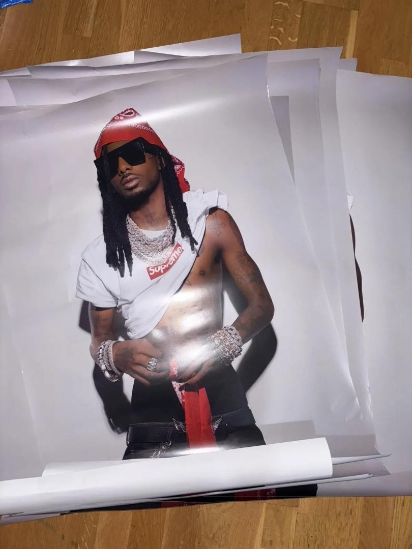 HOT Playboi Carti x Supreme Poster Soho, New York 18x24 | eBay