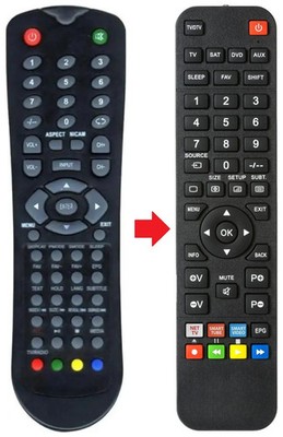 Fernbedienung passend für SANSUI TV252LED