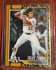 2026 Topps Series 1  #213 Team Colors Colby Thomas R.C.