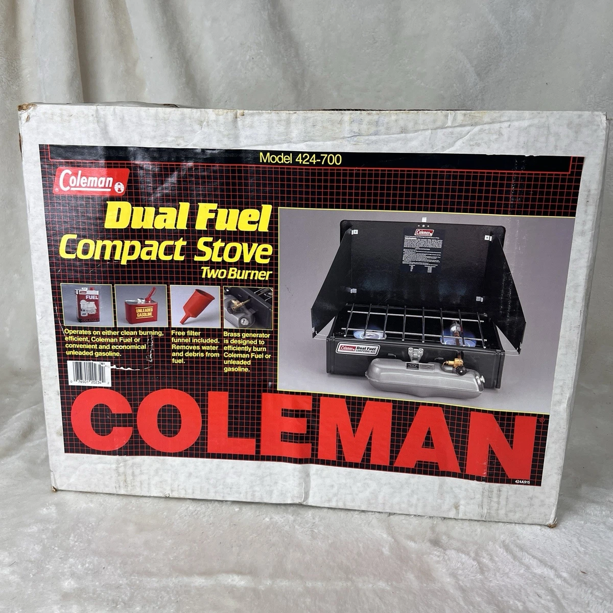 Coleman Dual Fuel Stove 424 for sale | eBay