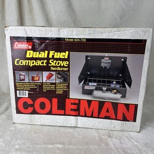 Coleman Dual Fuel Camp Stove 424 | eBay