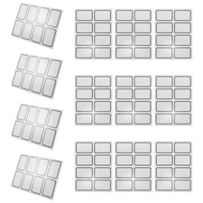  40 Sheets Self Adhesive Removable Labels Self-adhesive Rectangular