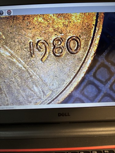 1980 Lincoln Cent , DDO FS-101 DATE Cherry picker’s Guide - Picture 5 of 6