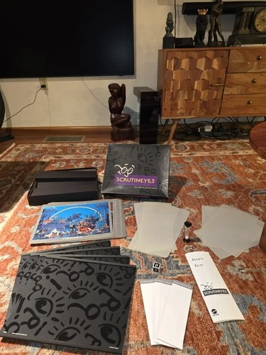 Vintage Scrutineyes The Game of Closer Looks by Hersch / Mattel 1992 Complete