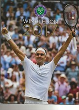 WIMBLEDON ANNUAL 2017- FEDERER, MUGURUZA - VERY GOOD!!! FREE SHIPPING!!!