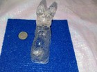 Vintage Scottie Dog Federal Glass Figurine Pressed Glass Scottish Terrier 🍬Dish — photo 4